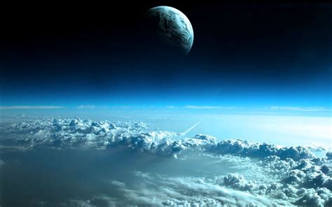 space, Earth, Clouds, Moon Wallpapers HD | Android phone backgrounds ...