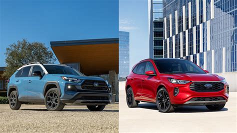 2023 Ford Escape vs 2023 Toyota RAV4: Pros and Cons Review