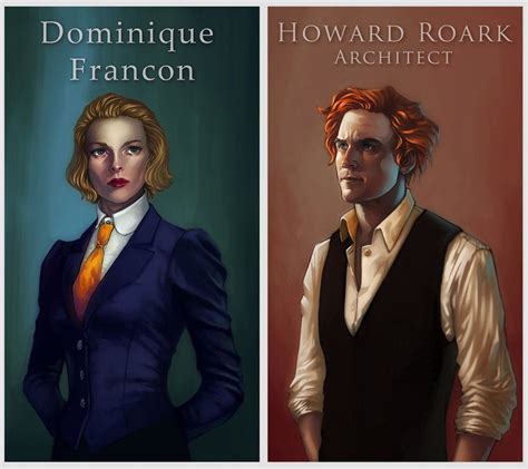 Roark and Francon by FluorineSpark on deviantART Howard Roark ...