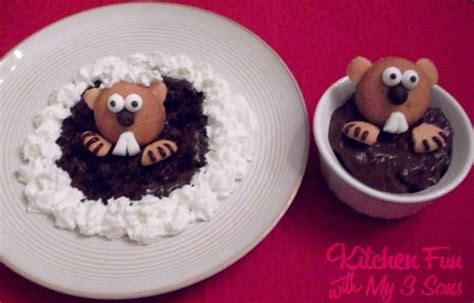 Groundhog Day Desserts - Kitchen Fun With My 3 Sons