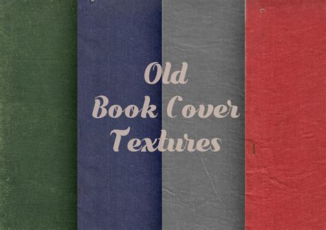 Old Cloth Book Cover Textures