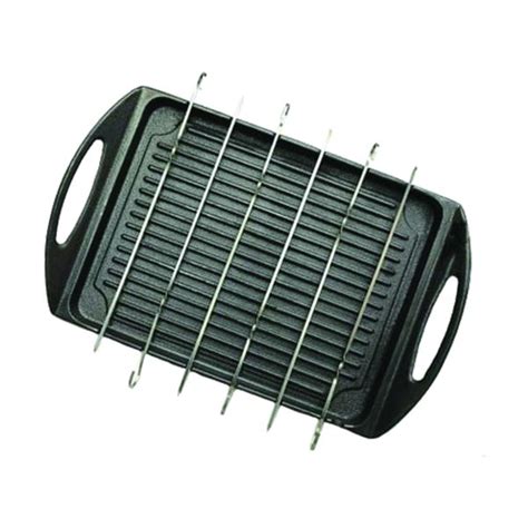 Cast Iron - Rectangle Grill Plate - Farms2Home.sg - Online grocery store