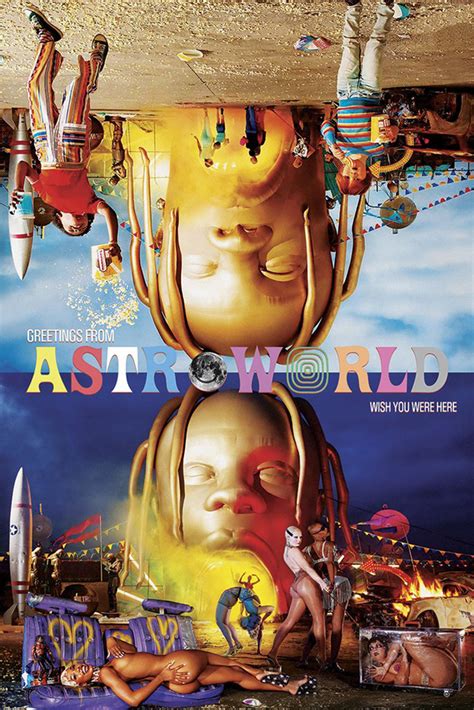 Travis Scott Poster Astroworld - Posters buy now in the shop Close Up GmbH