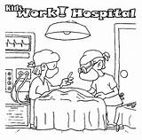 Hospital Coloring Pages Building Printable Kids Categories Tower  sketch template