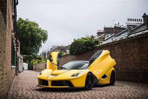 HD wallpaper: Yellow, LaFerrari, Aperta | Wallpaper Flare