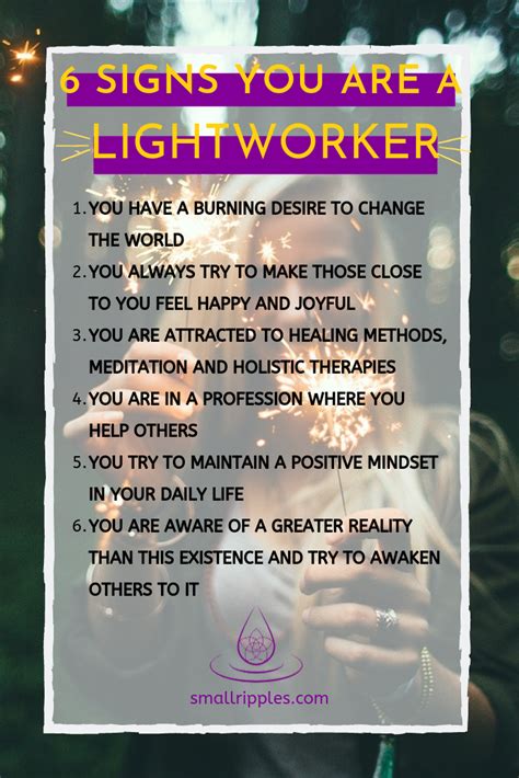 What is a Lightworker?: The Real Job of a Lightworker - Small Ripples