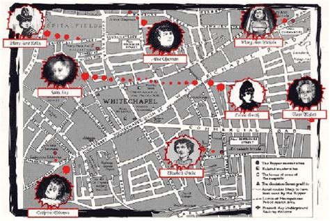 Image result for jack the ripper walking tour map london | Creative ...