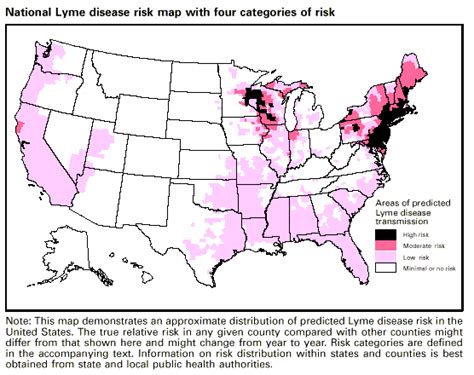 Lyme Disease Northern California Map - Gisela Ermengarde