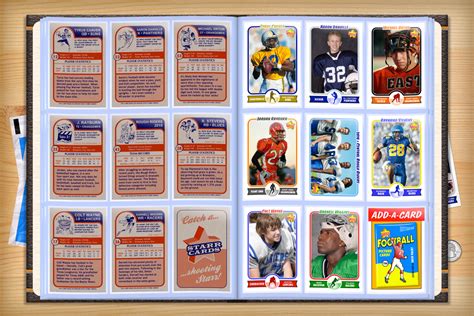 Custom Football Cards - Retro 75™ Series Starr Cards