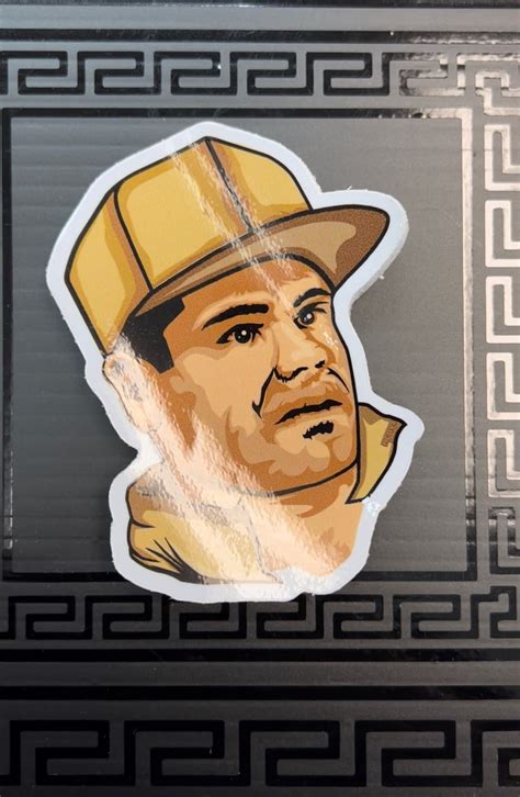 Joaquin Guzman Loera El Chapo Cartoon Sticker Decal - Etsy