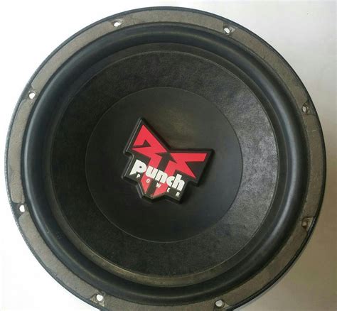 Rockford Fosgate Power Vs Punch Subwoofer