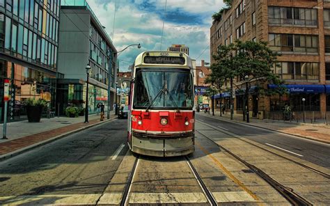 Tram in Toronto wallpaper - Photography wallpapers - #38610