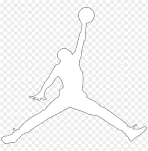 Air Jordan Logo Png Clipart Black And White - Air Jordan Logo ...