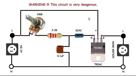 Single Phase Ac Motor Speed Control Circuit Diagram