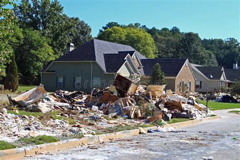 Flood Cleanup stock photo. Image of garbage, garage, waste - 11150618