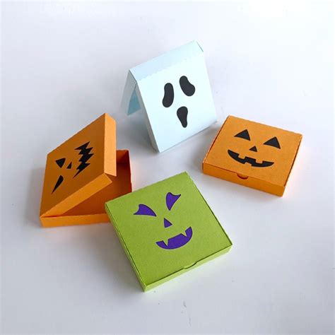 Halloween Cookie Boxes for Cricut Cutting Machines - Hey JB Design