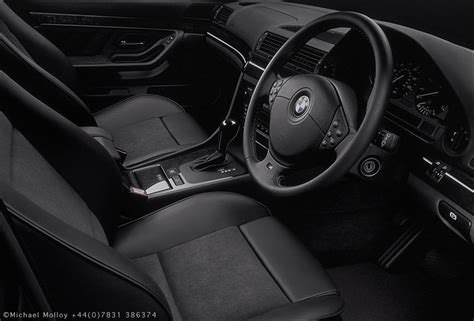 Car Photography 014 - Black Leather Interior