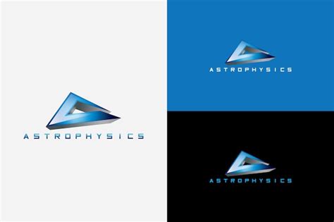 Premium Vector | Science fiction logo concept with letter a modern minimal symbolic logo vector