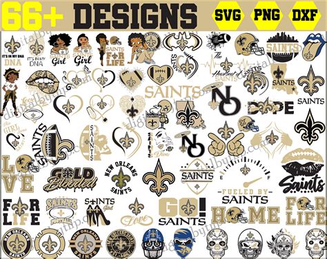 Saints Svg,Nfl svg bundle, New Orleans Saints Svg Bundle, New Orleans ...