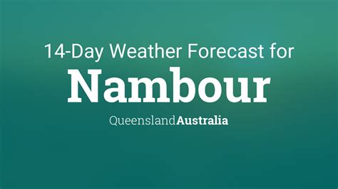 Nambour, Queensland, Australia 14 day weather forecast