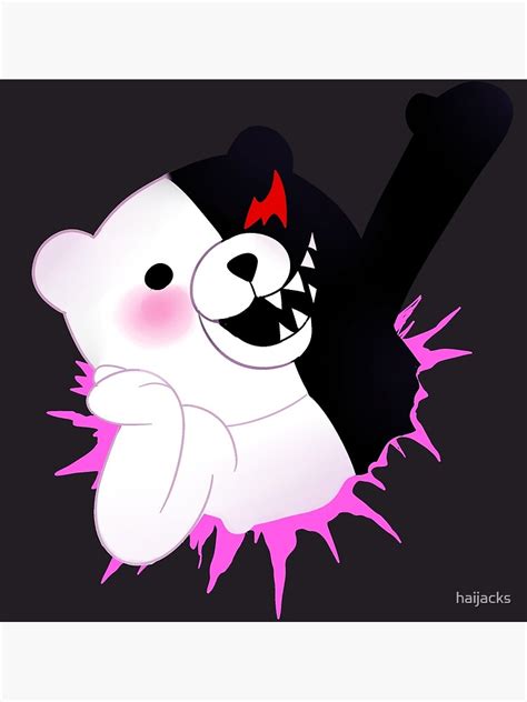 "Monokuma" Art Print by haijacks | Redbubble