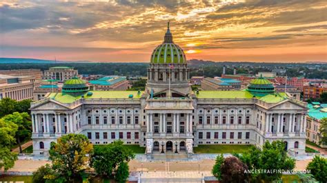 The State Capitals: Pennsylvania | Ancestral Findings