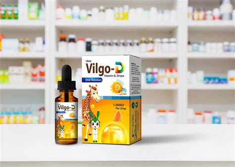 Vitamin D3 Drops on Behance