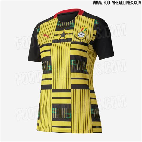 LEAKED: Photos of Puma Black Stars away jersey pops up - Ghana Latest ...