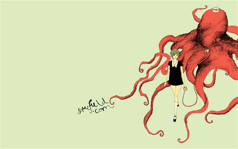 Abstract Octopus wallpaper | 1920x1200 | #9795