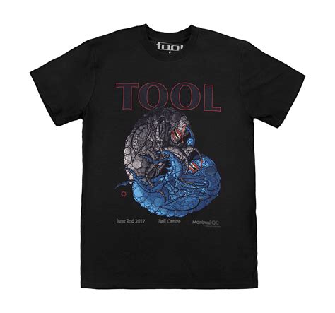 Tool 2017 Tour Shirt - Montreal, QC (6/02/2017) | Shop the Tool Band ...