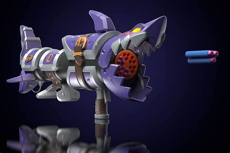 Nerf’s first League of Legends blaster is a $170 dart-flinging fish ...