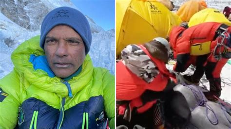 Everest climber sparks fury after Sherpa saves him at 27,000ft but he ...