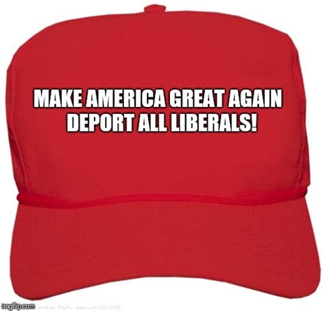 blank red MAGA hat - Imgflip