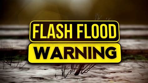 National Weather Service issues FLASH FLOOD WARNING in effect until 10 p.m. | Local News ...