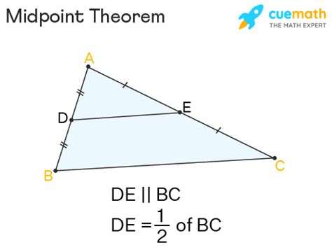 Midpoint Theorem - Statement, Proof, Converse, Examples