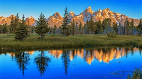 Schwabacher's Landing Sunrise (Grand Teton NP) | Grand tetons, Panoramic photo, Tetons