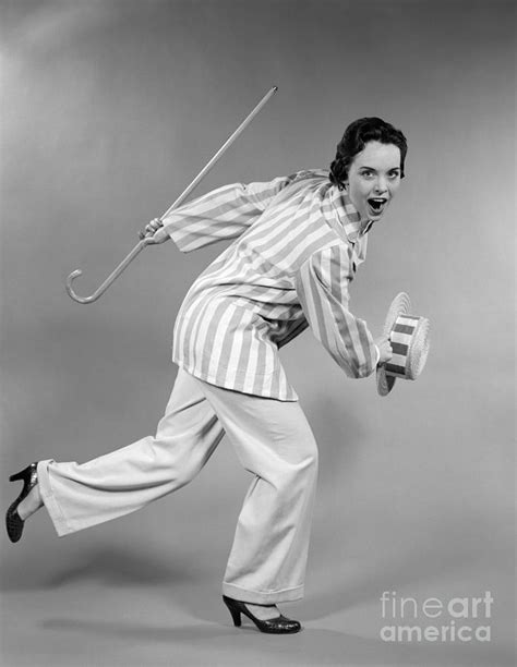 Woman Dancing In Vaudeville Costume Photograph by H. Armstrong Roberts/ClassicStock