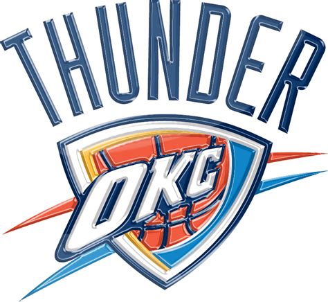 Oklahoma City Thunder 3D Logo by Rico560 on DeviantArt