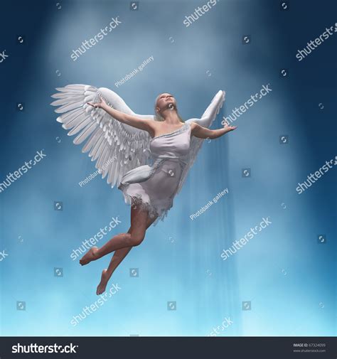 Flying Angel Stock Illustration 67324099 - Shutterstock