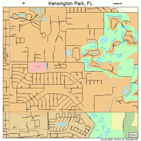 Kensington Park Florida Street Map 1236200