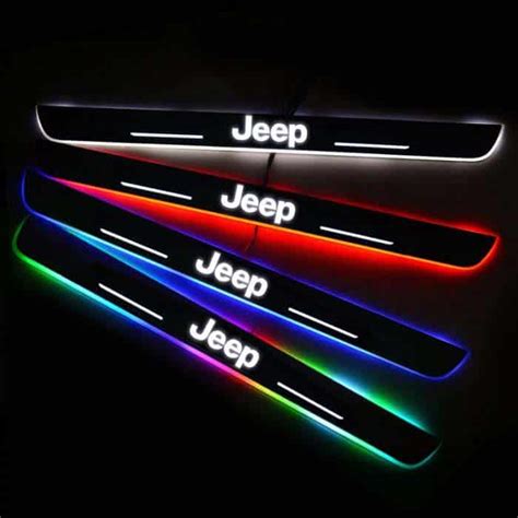 Wireless Customized Jeep LED Door Sills Pro|CarLEDLogo