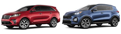 2020 Kia Sorento vs Sportage: Compare Side-by-Side