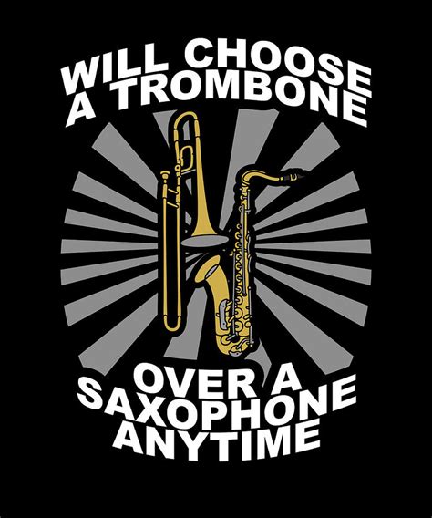 Marching Band Trombone Trombonist - Marching Band Trombone Digital Art ...