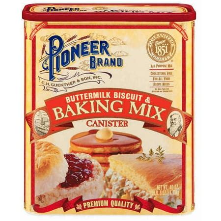 Pioneer Brand: Buttermilk Biscuit & Baking Mix, 40 Oz - Walmart.com