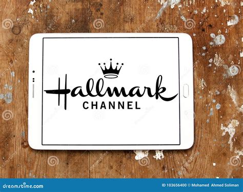 Hallmark Channel logo editorial image. Image of background - 103656400