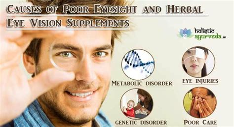 Causes of Poor Eyesight and Herbal Eye Vision Supplements