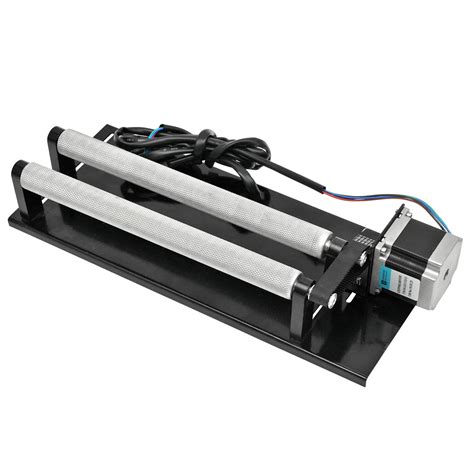 Buy Rotary Axis Attachment for Laser Engraver Cutter (Upgraded 2020 Model) by OMTech, Barrel ...