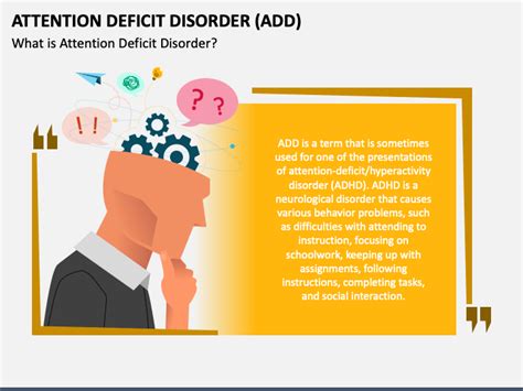 Attention Deficit Disorder (ADD) PowerPoint and Google Slides Template - PPT Slides