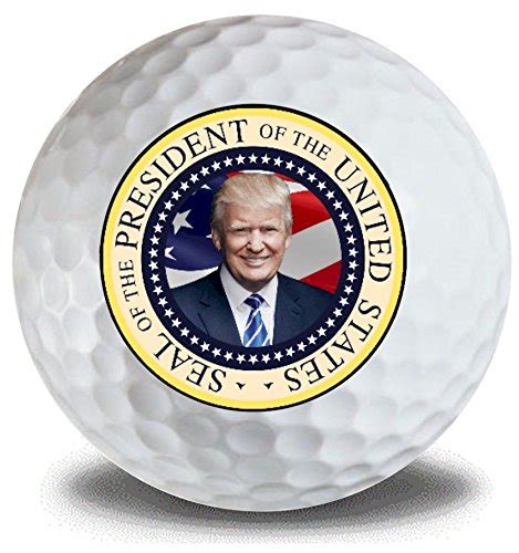 Donald Trump Seal MAGA Flag 2020 3pk Golf Balls