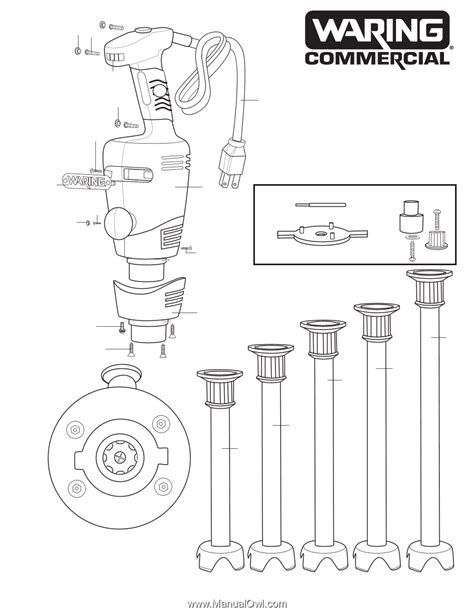 Waring Blender Parts Diagram - General Wiring Diagram